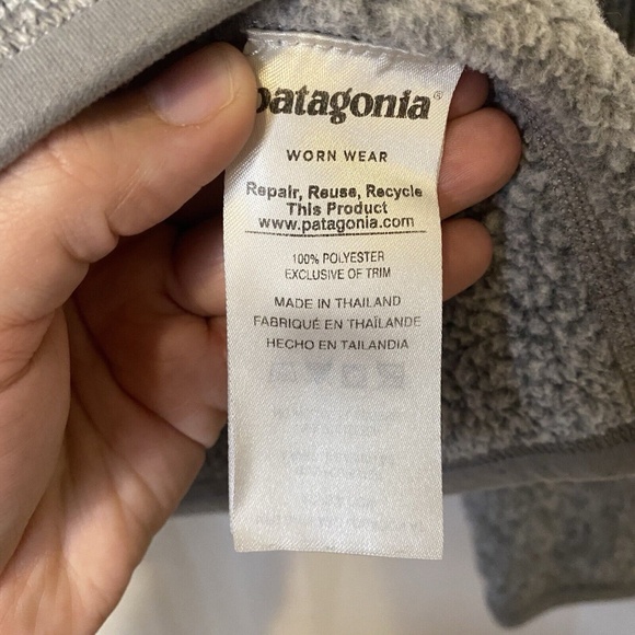 Patagonia Better Sweater Gray Women's - Picture 8 of 11